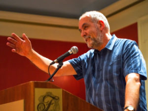 Mark Abley presents at the CNFC's Calgary Conference, May, 2014