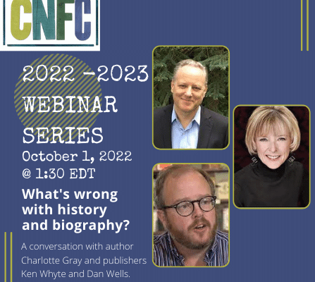 CNFC October 1 webinar What's wrong with History and Biography?